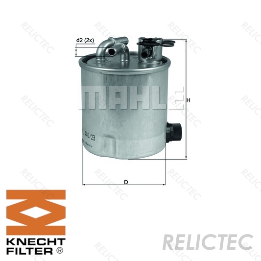 Fuel Filter for NissanNV200,QASHQAI +2 I 1 16400JX52A 16400JX50A