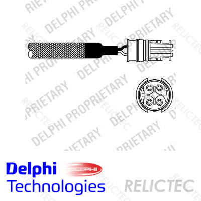 E46 5 E39 BOSCH 0258003477 ORIGINAL LAMBDASONDE BMW 3