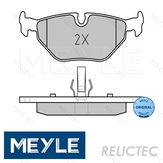 COMLINE REAR BRAKE PADS ALPINA BMW 3 Z3 Z4 MG ROVER SAAB 9-5 WIESMANN ADB01024
