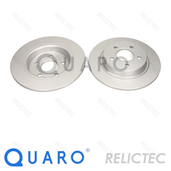 No full of Holes 5 rear 2 Brake Disc Blue Print ADF124316 Brake Disc Set