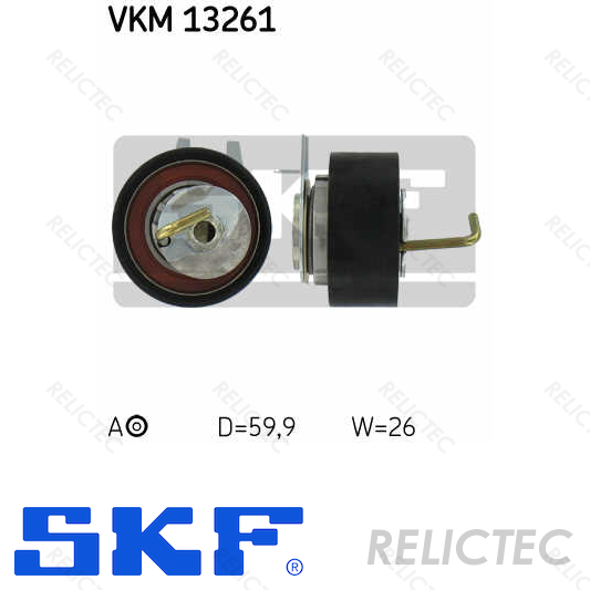 Timing Belt Tensioner Pulley for Peugeot Citroen Jaguar Land RoverC5