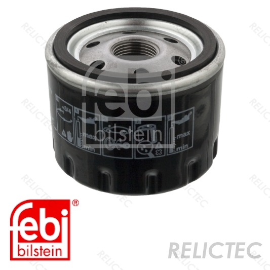BORG /& BECK OIL FILTER FOR RENAULT KANGOO BOX 1.2 55KW