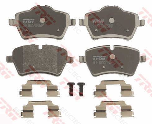 MINI R60 COUNTRYMAN 1.6 2.0 2010-2016 REAR BRAKE PADS SET OF 4 /& WEAR SENSOR