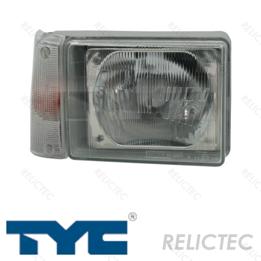 fiat panda headlight