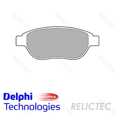 FITS PEUGEOT 106 1.4 GENUINE OE QUALITY APEC DISQUE AVANT FREIN PADS SET
