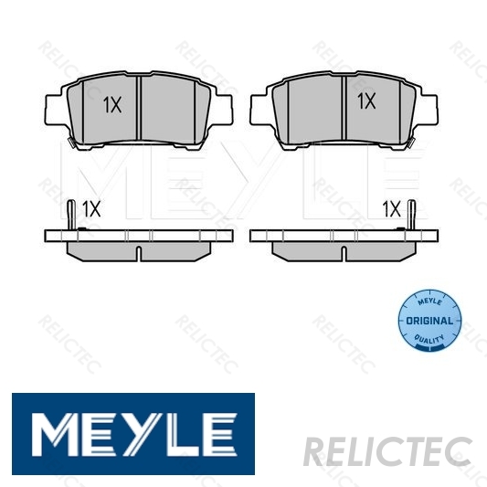 Rear Brake Pads Set for ToyotaAVENSIS,PREVIA,PICNIC 0446628050 04466