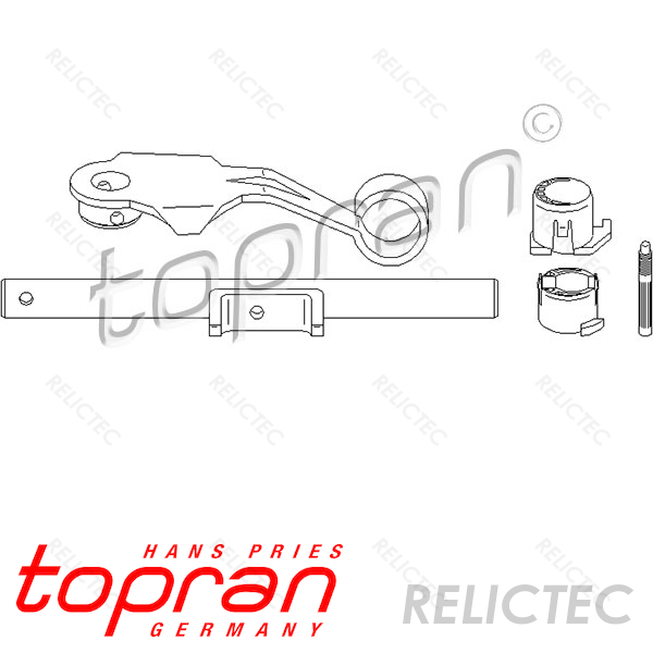 2つセット Clutch Release Fork Lever for Peugeot Citroen:306,XSARA,ZX