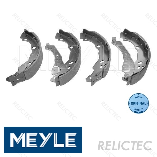 Fits Peugeot 207 1.6 HDI Genuine Mintex Rear Brake Shoe Accessory Kit